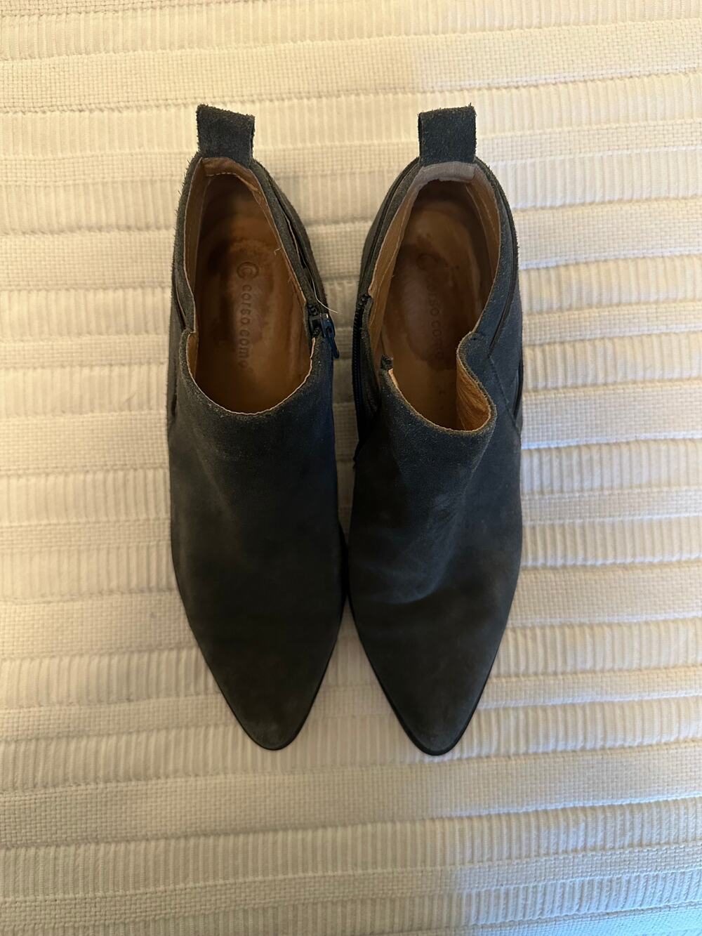 Corso Como 9 Suede Leather Booties